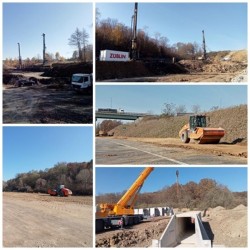 Mobilizare a constructorilor pe ciotul de autostradă lipsă de la Margina - Holdea

