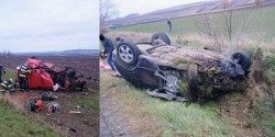 Accident groaznic pe șosea. Două mașini s-au ciocnit frontal, iar în urma impactului au decedat 5 persoane, dintre care 1 copil de 3 ani. A fost activat Planul Roşu de Intervenţie

