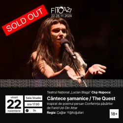 Trei spectacole în prima zi a Festivalului Internațional de Teatru Clasic FITCA 2024