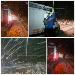 Doar 5 localități din județul Arad mai au probleme în furnizarea energiei electrice


