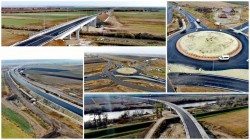 Imagini cu centura Aradului care se va deschide circulației cu 6 luni mai devreme, în luna decembrie a acestui an