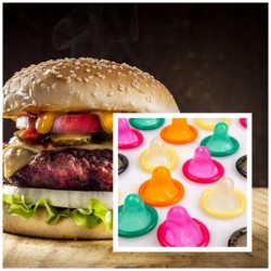 Conform statisticilor Tazz, românii au comandat în acest an 3 milioane de burgeri 2,8 milioane de shaorme și 2,7 milioane de pizza. Circa 5.500 de prezervative au fost comandate din sex-shop-uri
