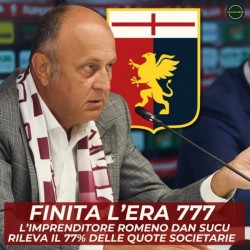 Dan Şucu, proprietarul Mobexpert şi principalul acţionar al Rapidului, a preluat celebrul club de fotbal italian Genoa