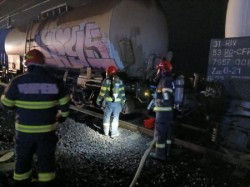 Pericol de explozie pe calea ferată. Circulația feroviară întreruptă timp de aproape 6 ore