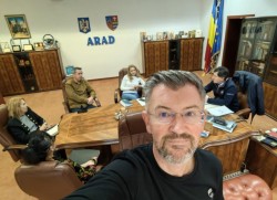 Prima zi a anului 2025, prima întâlnire de lucru cu proiectele pe masă la Consiliul Județean Arad

