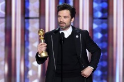 Actorul american de origine română Sebastian Stan a câștigat Globul de Aur pentru rolul principal din filmul “A different man”: ”Golden Globes, I love you! România, te iubesc!”