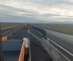 Restricție de circulație pe autostrada A1 până la ora 16