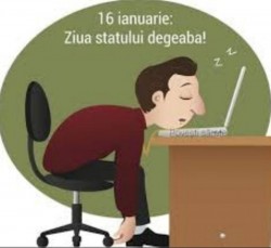 Ziua în care este permisă lenevia. 16 ianuarie - Ziua Internațională a Statului Degeaba