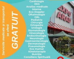 ”Împreună pentru oameni”: O unitate medicală mobilă va oferi servicii medicale gratuite la Expo, în perioada 26 - 28 ianuarie 