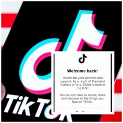 Răstunare de situație în SUA: TikTok s-a redeschis după nici 24 de ore