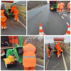 Mai bine mai târziu decât niciodată. Tocătoare de crengi pentru drumarii din Arad și alte 3 județe din vestul țării