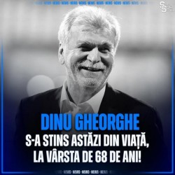 Fotbalul românesc este în doliu! A murit Dinu Gheorghe, fost președinte la Rapid București