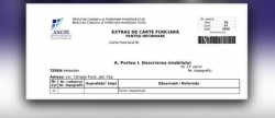 Se va elimina taxa pentru eliberarea extraselor de carte funciară către proprietari