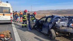 Accident mortal pe autostrada A 10. O persoană a decedat, în urma impactului dintre un autoturism și o autoutilitară