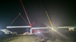 Drumul de legătură dintre autostrada A1 și DN 69 Arad – Timișoara a ajuns la un stadiu de execuție de aproape 42%

