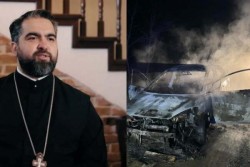 Preot reținut după ce și-ar fi incendiat propria-i mașină. Acesta a fost suspendat de Biserica Ortodoxă Română pentru că ar avea viziuni „rebele, anarhice și extremiste”


