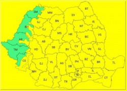 România înghețată! Cod galben de ger în aproape toată țara