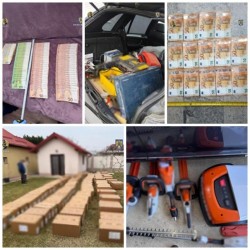 Bandă de hoți care opera în Germania destructurată de polițiștii arădeni alături de colegii din Dâmbovița și Botoșani