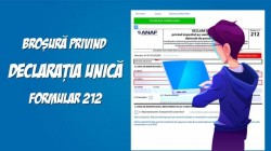 ”Broșura privind Declarația unică 2025”, publicată pe portalul ANAF
