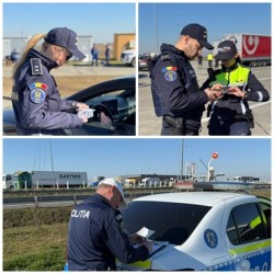 Razie în desfășurare în apropierea fostelor puncte de trecere a frontierei din județul Arad