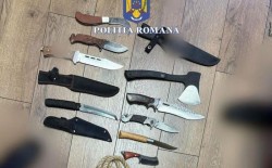 Arme albe descoperite de polițiști în camera unui cămin din Complexul Studențesc Timișoara, după un scandal între mai mulți tineri

