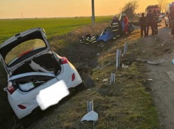 Accident cu 5 victime între Arad și Horia