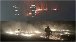 Incendiile de vegetație uscată iau amploare. Peste 200 de hectare afectate într-o singură zi în județul Arad. Amenzi de până la 100 mii de lei pentru cei ce provoacă incendiile