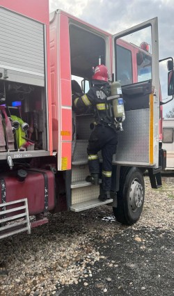 Incendiu în Șagu la o moară cu cereale