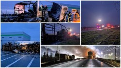 Accident mortal la intrarea în Vladimirescu în care au fost implicate două autotrenuri