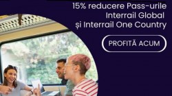 Doar până pe 1 aprilie mai e valabilă reducerea de 15% la călătoria în trafic internațional cu trenul

