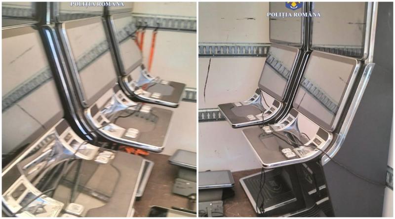Au vrut să ascundă ilegalitatea, dar nu le-a reușit! Slot machine-uri ilegale, găsite în Pecica