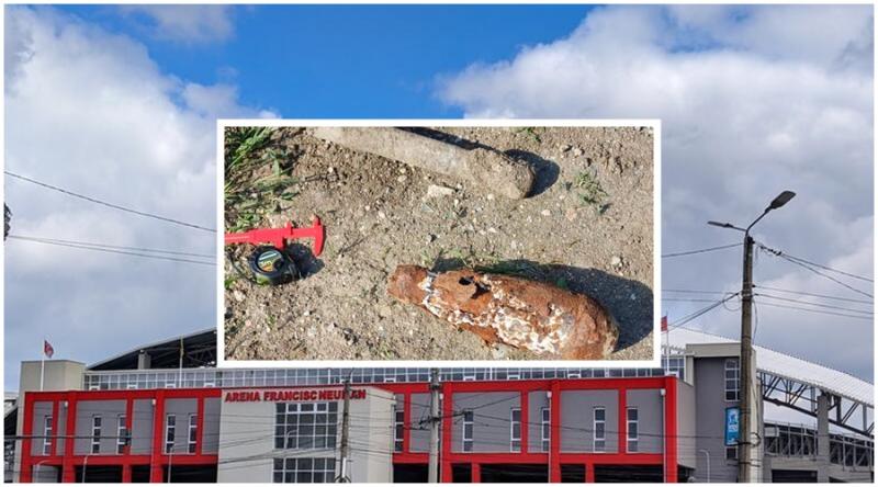 Bombă în apropierea Arenei Francisc Neuman