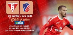 S-au pus în vânzare biletele pentru meciul UTA – FC Botoșani