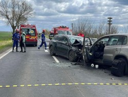 Accident mortal pe o șosea din vestul țării. O femeie de origine austriacă a murit, iar alte trei victime au fost grav rănite