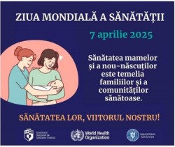 7 aprilie – Ziua Mondială a Sănătății. Tema din 2025: sănătatea mamei și a  ...
