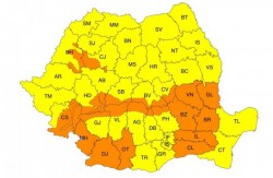 Vreme deosebit de rea în întreaga țară. România sub cod portocaliu și cod galben de viscol și ninsoare