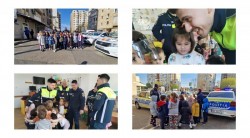Activități de prevenire, cu elevii de la Școala Gimnazială “Aurel Vlaicu” și copiii de la Grădinița “Adam Muller Guttenbrunn” din Arad

