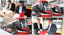 Contract pentru încă 10 tramvaie noi semnat de Primăria Arad
