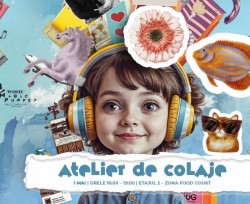 Nu ai alte planuri de 1 MAI? Atrium Mall te așteaptă la un atelier de colaje plin de culoare și imaginație pentru cei mici
