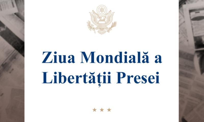 Orice om are dreptul la libertatea opiniilor și exprimării. 3 mai - Ziua Internațională a Libertății Presei