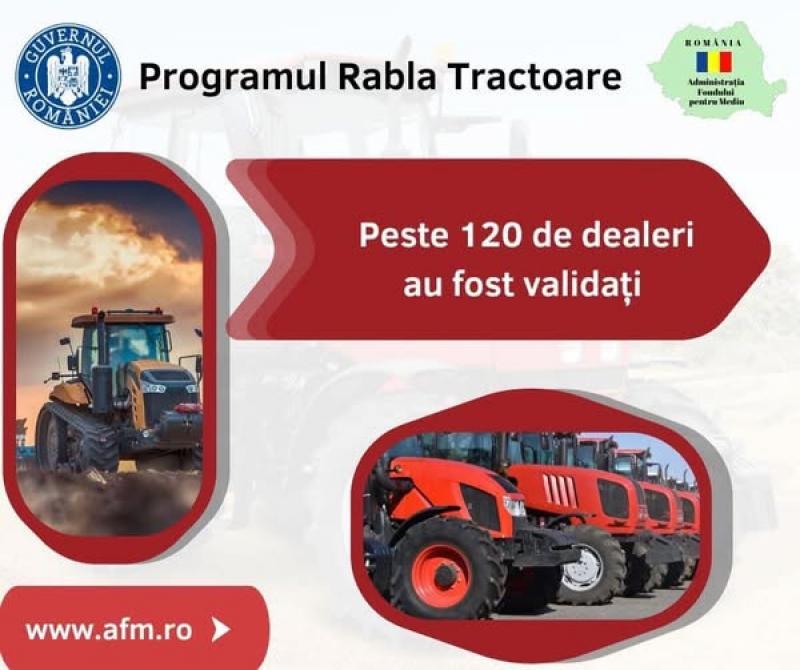 Încep înscrierile solicitanţilor persoane fizice în cadrul Programului ”Rabla pentru tractoare”