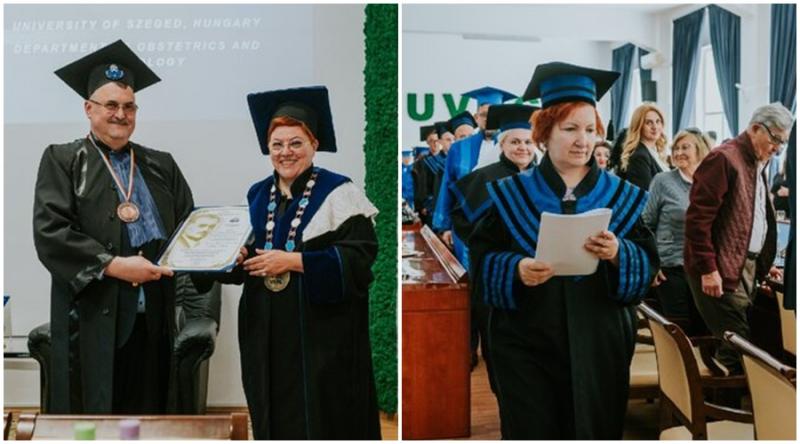 În cadrul „Quo Vadis – Sănătatea Reproducerii” Consiliul Semestrae  Arădean,
UVVG a oferit titlul de Doctor Honoris Causa conf. univ. dr. Tibor Novak
