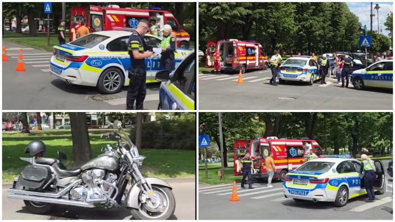 Consilierul Local Cosmin Buruc lovit de o mașină pe Bd. Revoluției în zona Libelula