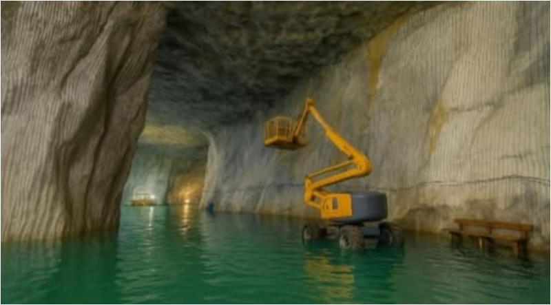 Dezastru natural, economic și turistic! Digul construit în subteran în Salina Praid a cedat din cauza inundaţiilor

