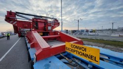 Atenție șoferi! Marți pornește de la Nădlac al cincilea convoi agabaritic cu destinația Termocentrala Mintia. Restricții de circulație


