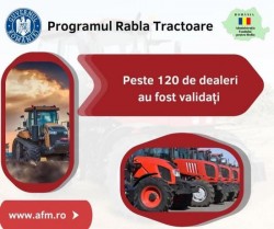 Încep înscrierile solicitanţilor persoane fizice în cadrul Programului ”Rabla pentru tractoare”