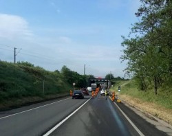 Trafic dirijat timp de 6 luni pe DN 69, în zona localității Șagu