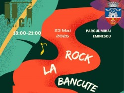 „Rock la băncuțe“, în Parcul „Mihai Eminescu“ din Arad