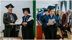 În cadrul „Quo Vadis – Sănătatea Reproducerii” Consiliul Semestrae  Arădean,
UVVG a oferit titlul de Doctor Honoris Causa conf. univ. dr. Tibor Novak
