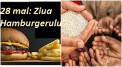 Ziua Mondială a Foamei este marcată anual pe 28 mai, în timp ce americanii cerebrează la aceeași dată Ziua Hamburgerului

